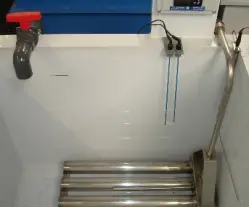 Immersion heater for polypro tank