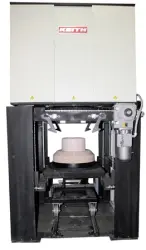 Bottom loading furnace for powdered metal sintering Bottom loading furnace for powdered metal sintering