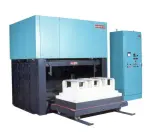 Bottom Loading furnace with car for soft ferrites