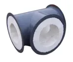 Fiber insulated T shaped duct connection