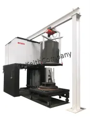 Argon retort furnace for stress relieving Titanium parts Argon retort furnace for stress relieving Titanium parts