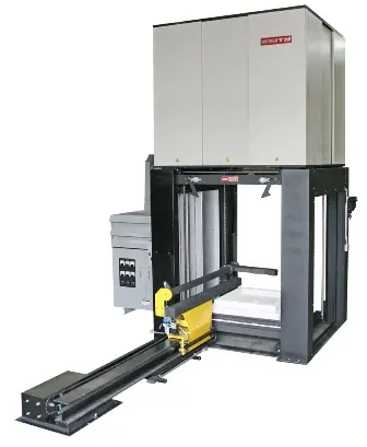 Bottom Loading Furnace with Pusher