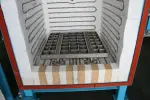 Support grid for carbonization furnace