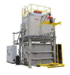 Aluminum solution heat treating oven AMS 2750H class 1