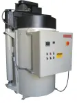 Top loading pit furnace