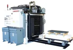 Shuttle kiln for solid oxide fuel cells