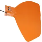 Silicon Rubber Heater with thermocouples and plugs