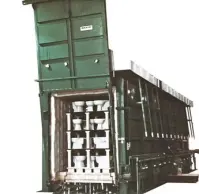 gas fired shuttle kiln
