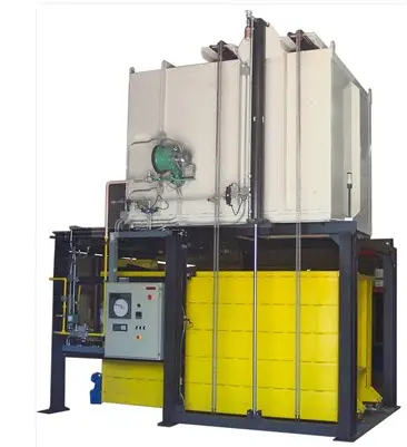 Bottom Drop Furnace for Solution Heat Treating Aluminum